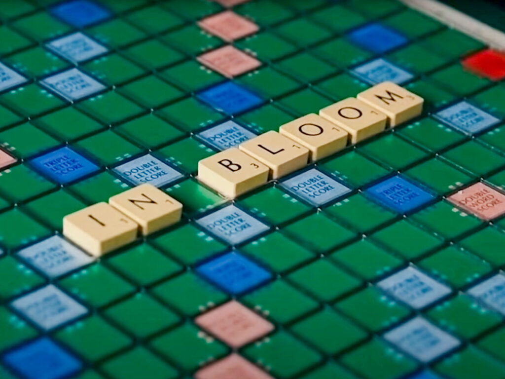 Screenshot aus dem Musikvideo von Yoshika Colwell - „In Bloom“