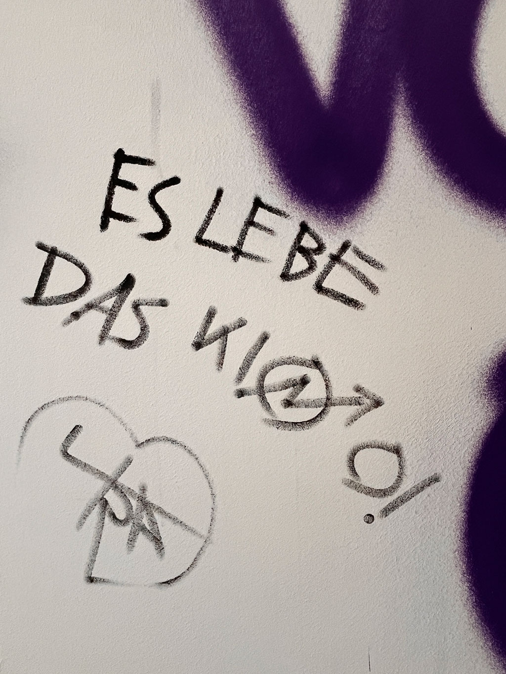 Eingangsbereich des Hauses. in dem sich früher das Berger Kino befand.